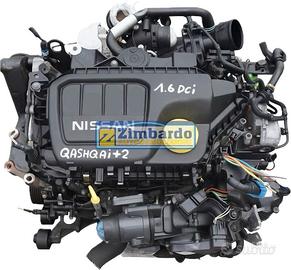 MOTORE NISSAN QASHQAI 1.6DCI DEL 2012 1.6DCI R9M