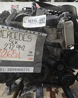 MOTORE COMPLETO MERCEDES SLK W171 2° Serie 272942