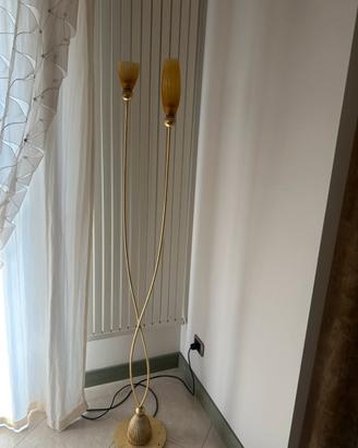Lampada da terra dorata Terzani