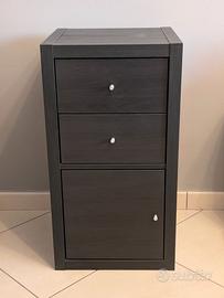 Kallax ikea marrone