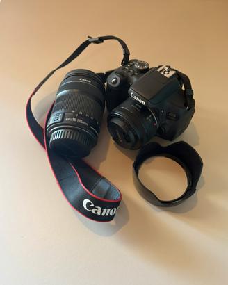 Canon eos 750d + 2 obiettivi canon