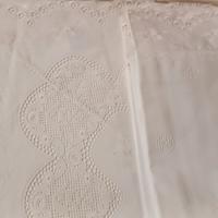 lenzuolo matrimoniale ricamato