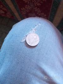 monete da 10 lire del 1955
