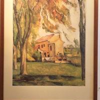 Stampa paesaggio campestre