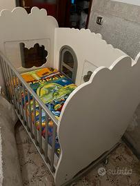 Culla artigianale fantasy nuova