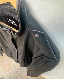 Chiodo Zara in pelle