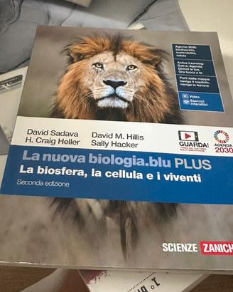 biosfera, cellula e tessuti, libro di biologia