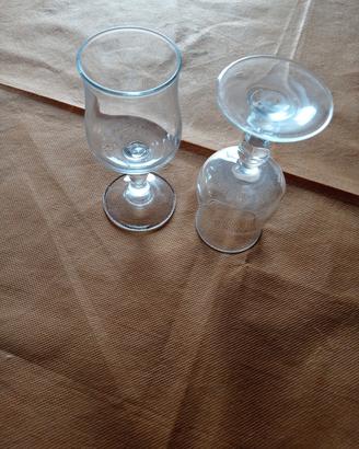 bicchieri vino e coppe  ristorazione 