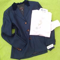 GIACCA EQUITAZIONE IN LINO 100% + CAMICIA