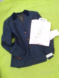 GIACCA EQUITAZIONE IN LINO 100% + CAMICIA