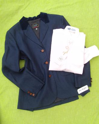 GIACCA EQUITAZIONE IN LINO 100% + CAMICIA