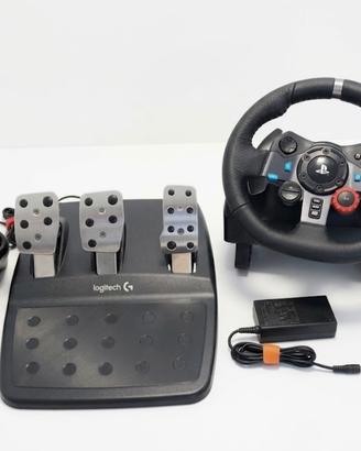 Volante Logitech g29 con pedaliera e cambio ad H