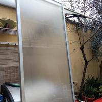 anta vetro con bordo alluminio ikea