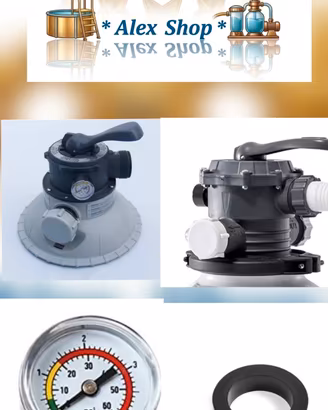 Valvola Selettrice 6 Vie Intex PRONTA CONSEGNA 