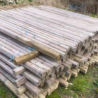 250 pali quadrati per vendemmiatrice da 2,5mt