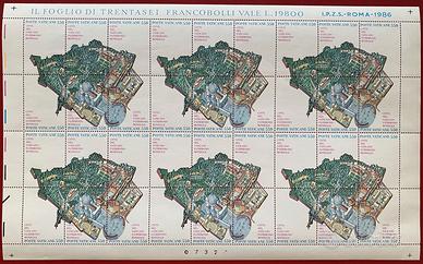 Francobolli Vaticano 1986 Patrimonio Mondiale MNH