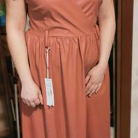 abito in ecopelle donna