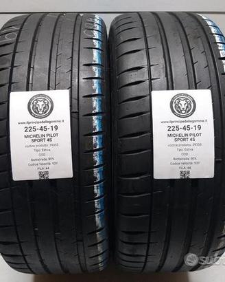 2 gomme 225 45 19 michelin a39353