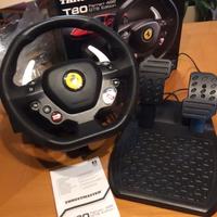 Thrustmaster T80 Ferrari - volante con base