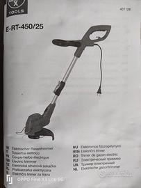 TAGLIABORDI/TOSAERBA ELETTRICO DA GIARDINO