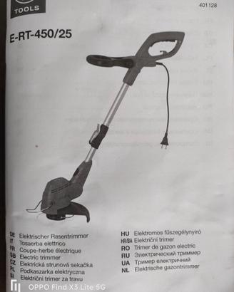 TAGLIABORDI/TOSAERBA ELETTRICO DA GIARDINO