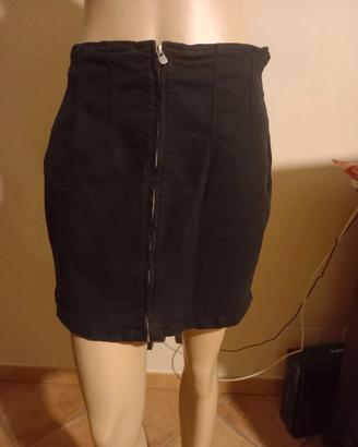 Minigonna cotone elasticizzato Stradivarius NUOVA