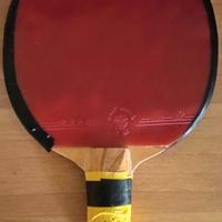 4 Racchette da Ping Pong Vintage Gold Cup Rovera