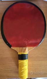 4 Racchette da Ping Pong Vintage Gold Cup Rovera