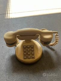 Telefono vintage TELCER anni '60 placcato oro 18k