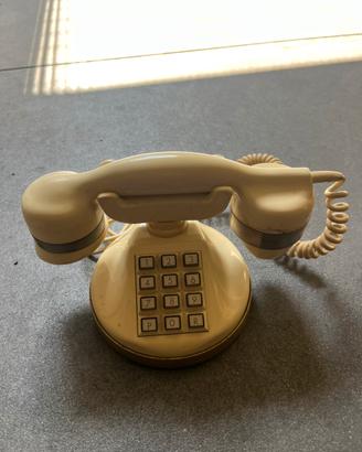 Telefono vintage TELCER anni '60 placcato oro 18k