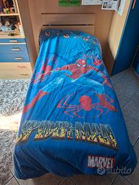 Letto 1 piazza con doghe in  legno