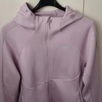 Felpa donna colore rosa con cappuccio marca Puma m