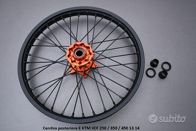 Cerchio posteriore E KTM XCF 250 / 350 / 450 13 14