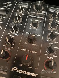 Consolle ddj sr piu due casse bose