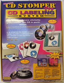 Sistema di etichettatura CD Stomper Pro CD/DVD Cre