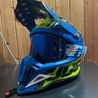 Casco motocross in Fibra Just 1 J12 Dominator