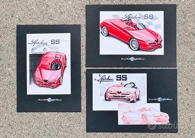 LOTTO ALFA ROMEO GTV SS 156 ORIGINALE DELL'EPOCA 