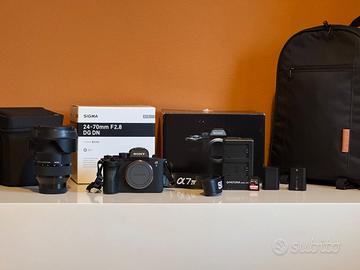 Sony Alpha 7 IV + Sigma 24-70mm f/2.8 DG DN Art