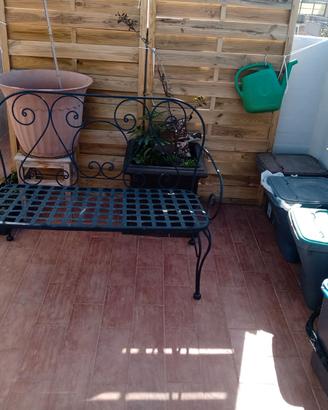 Sedia per due da giardino