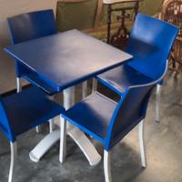 TAVOLI GABER 4 CON 16 SEDIE DA DEHOR 