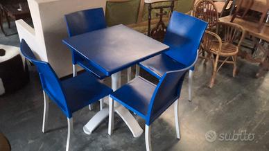TAVOLI GABER 4 CON 16 SEDIE DA DEHOR 