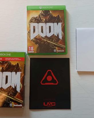 GIOCO DOOM UAC PACK Xbox One Completo di tutto