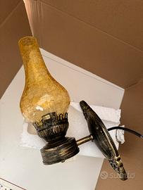 Coppia di applique a lanterna