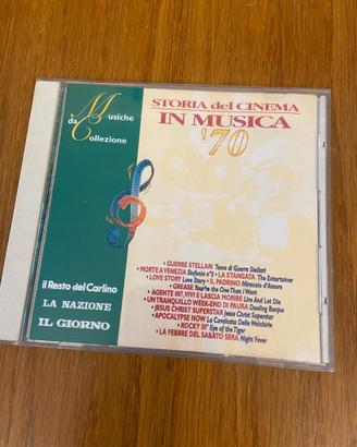 CD Storia del cinema in musica ’70 Compilation