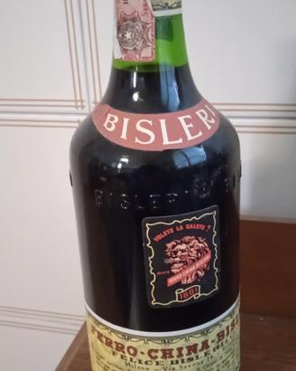Ferrochina Bisleri bottiglia 75 cl.anni 80.