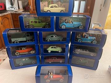 Voitures TIN TIN des Cigares du Pharaon Ed Atlas