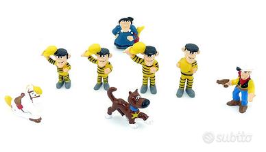 Lucky Luke Maraja serie completa 8 personaggi