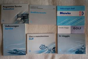 Volkswagen Golf 3 set libretti Uso e Manutenzione