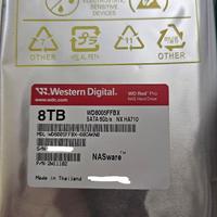 WD Red Pro 8TB Hard Disk NAS 3.5" SATA 7200RPM