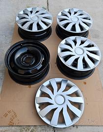 Cerchi originali e copricerchi per Citroën C3  R15